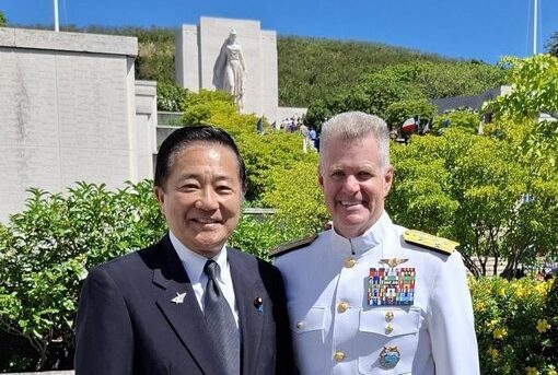 米インド太平洋軍司令官サミュエル・パパロ海軍大将と
