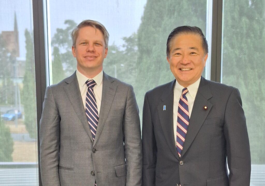 ポール・エリクソン労働党事務局長との意見交換