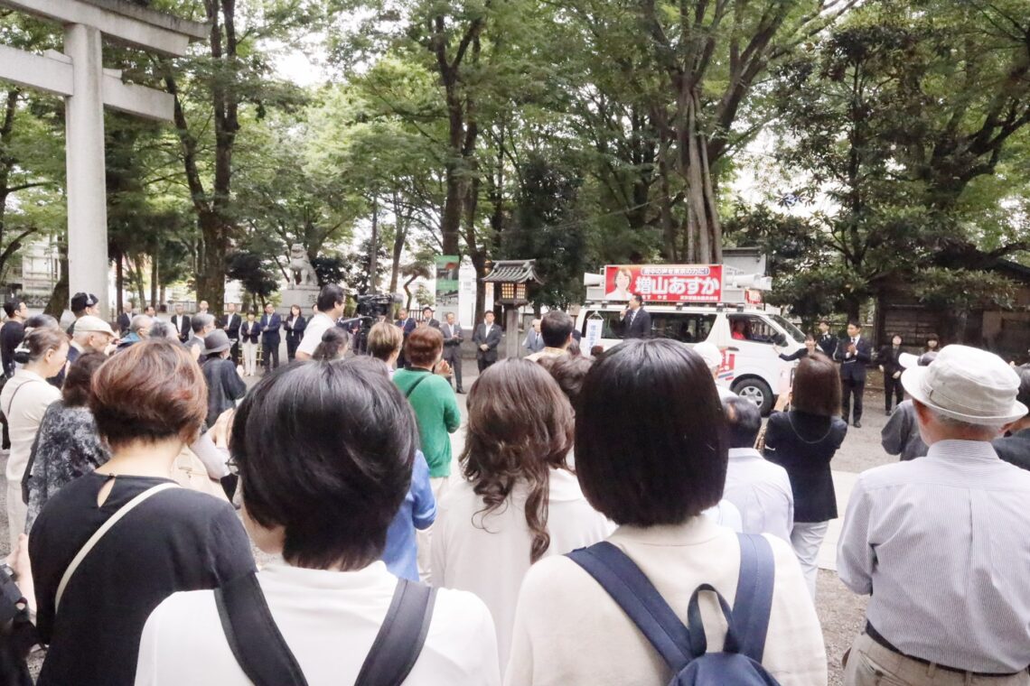 多くの方に出陣式にご参加いただきました