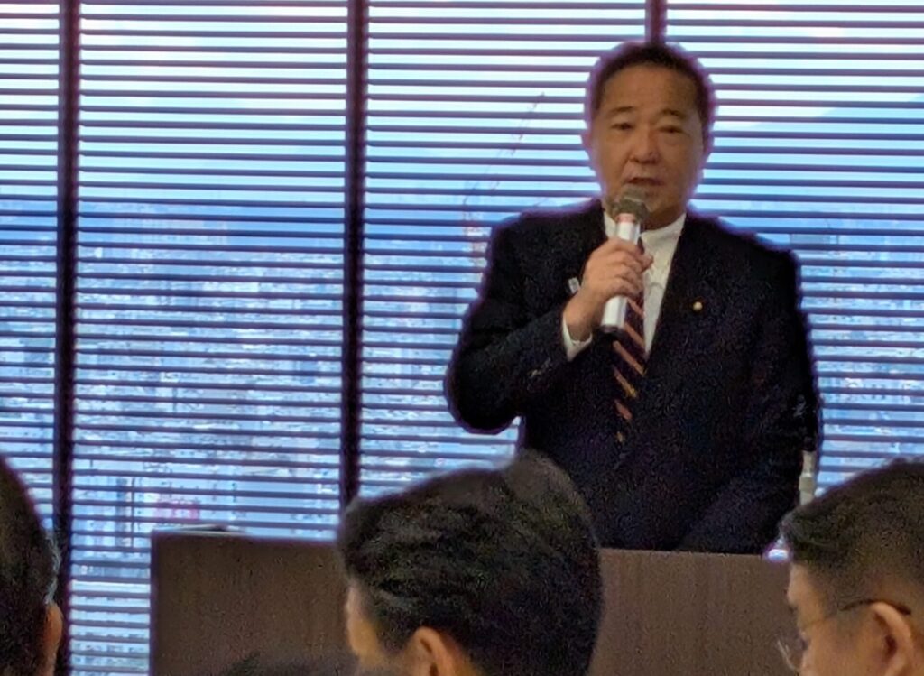 多摩川架橋関連道路協議会にて政府与党代表挨拶