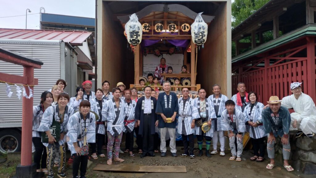 小野神社・間島神社例大祭宵宮