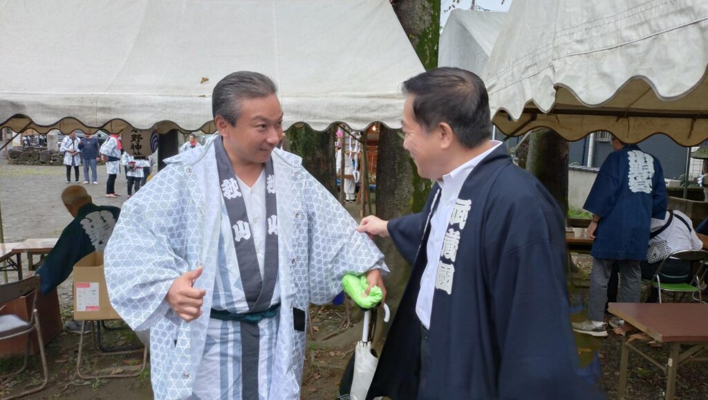 小野神社・間島神社例大祭宵宮