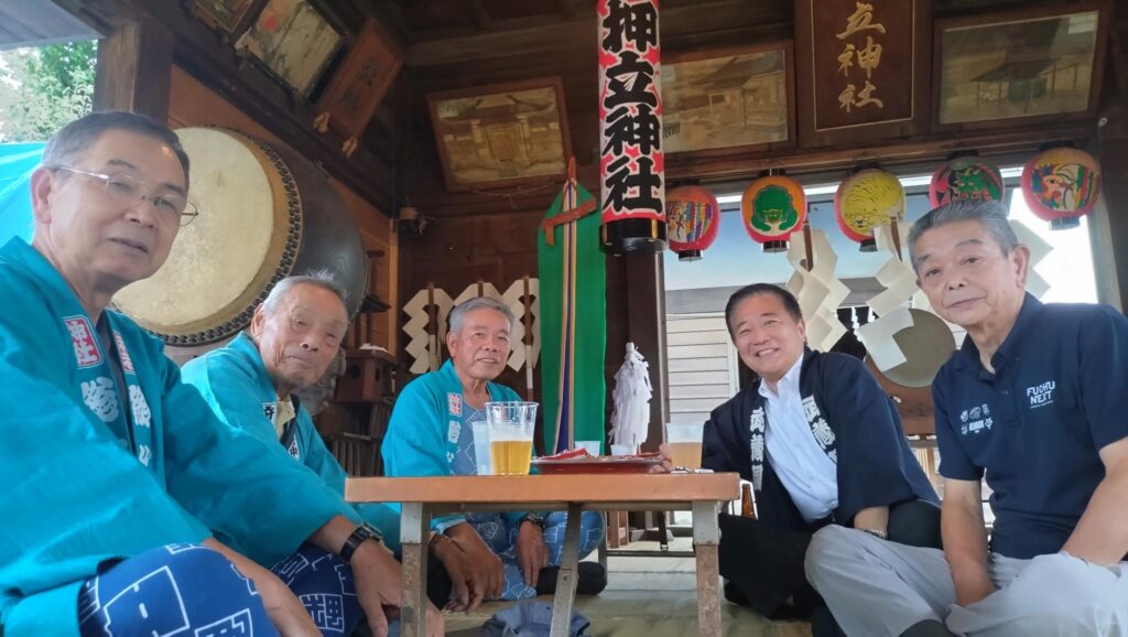 押立神社例大祭